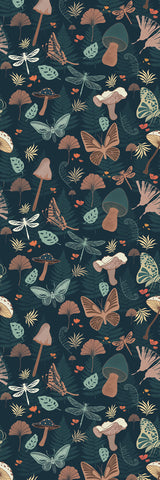 Big Raven Yoga Fern Gully by Sydni Sherwood Yoga Mat