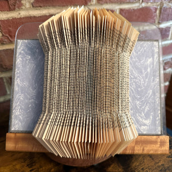 Big Raven Yoga The Corset Folded Book (Darker Pages) Folded Book