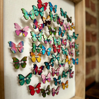 Big Raven Yoga Butterfly Kaleidoscope Art Kit Art Kit