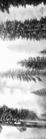 Big Raven Yoga Fog In Yosemite by Emily LaVelle Yoga Mat