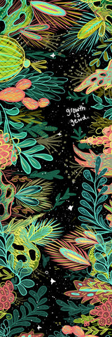 Big Raven Yoga Growth is Gewd by Lyn Sweet Yoga Mat