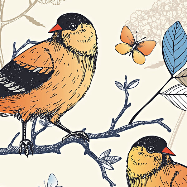 Hey There Chickadee Yoga Mat – Big Raven Yoga