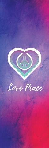 Big Raven Yoga Love Peace Yoga Mat