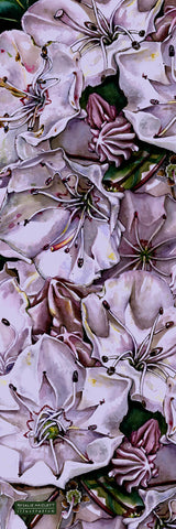 Big Raven Yoga Mountain Laurel by Rosalie Haizlett Yoga Mat