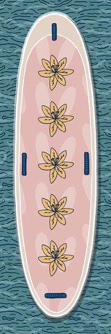 Big Raven Yoga Paddle Board by Adina Pease Yoga Mat