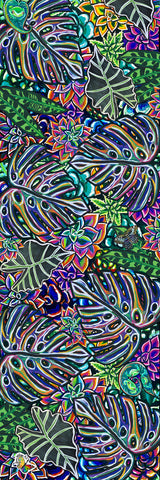 Big Raven Yoga Plantastic by Samm Wehman Yoga Mat