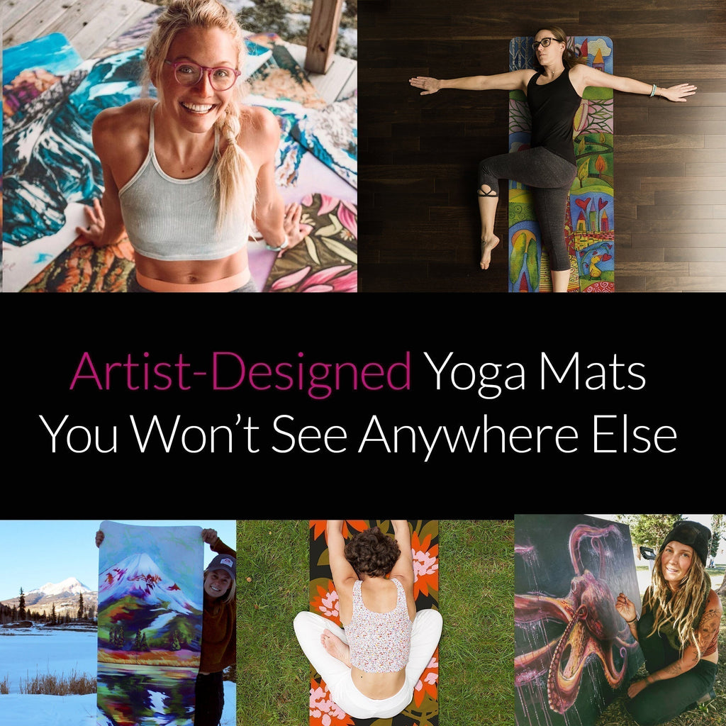 Artist-Designed Yoga Mats You Won’t See Anywhere Else