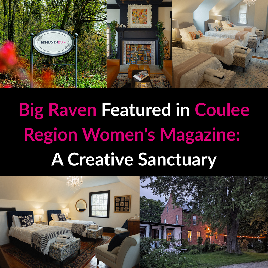 Big Raven Featured in Coulee Region Women's Magazine: A Creative Sanctuary