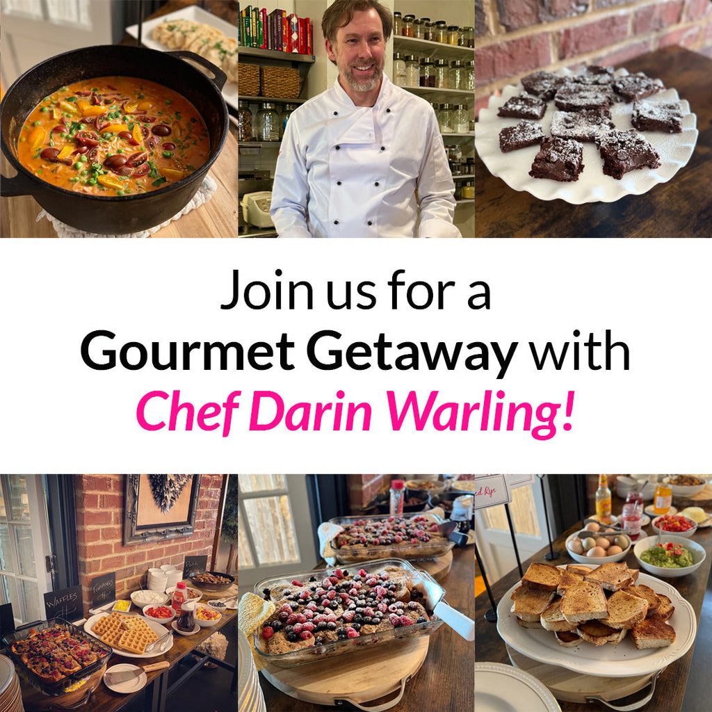 Join Us for a Gourmet Getaway with Chef Darin Warling!