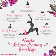 How to Relieve Soreness from Yoga