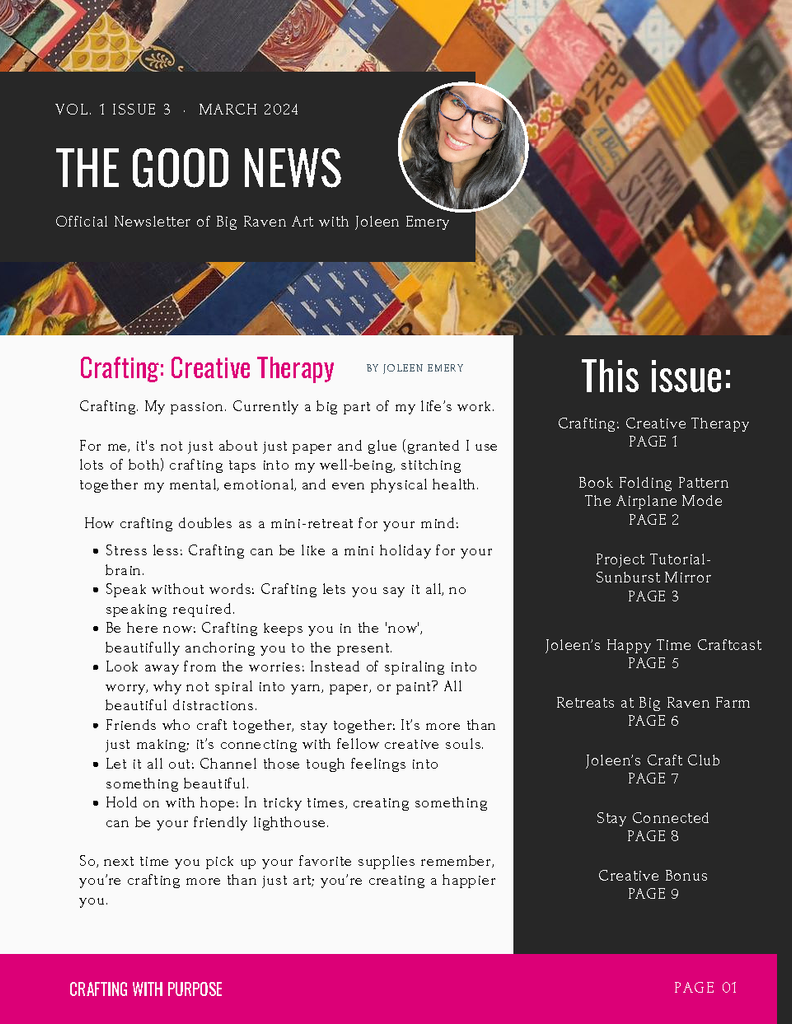 Free Patterns & Tutorials - The Good News Volume 1 Issue 3