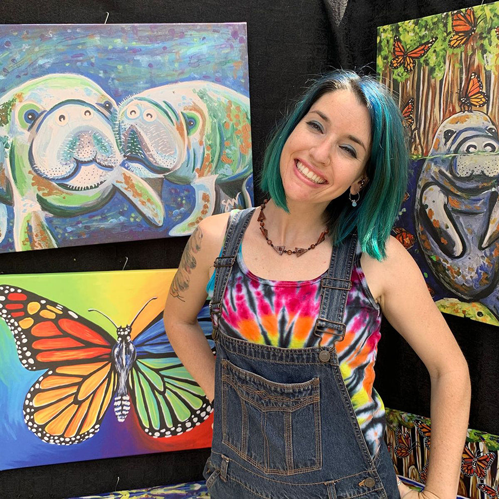 Funky, Colorful, & Whimsical Art with Guest Artist Samm Wehman