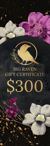 Big Raven Yoga Big Raven Gift Certificate $300 Gift Certificate