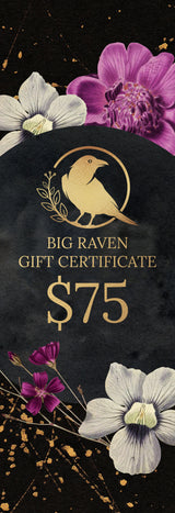 Big Raven Yoga Big Raven Gift Certificate $75 Gift Certificate