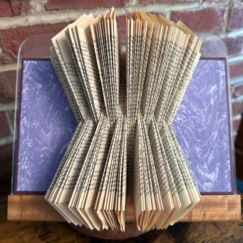 Big Raven Yoga Bow Tie Folded Book Folded Book