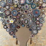 Big Raven Yoga Reclaimed Art Retreat-Part 3-All New Projects (Beehive, Paper Topiary & Flowers in a Vase) Retreat