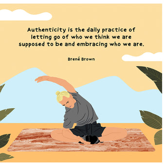 Big Raven Yoga Authenticity Doodle Card