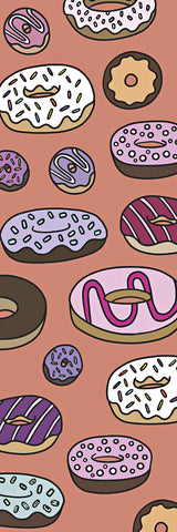 Big Raven Yoga Donut Worry, Be Happy Yoga Mat