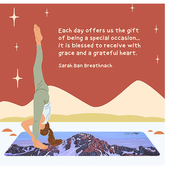 Big Raven Yoga Each Day Offers Gift Doodle Card