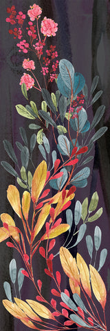 Big Raven Yoga Florals in Watercolor Yoga Mat