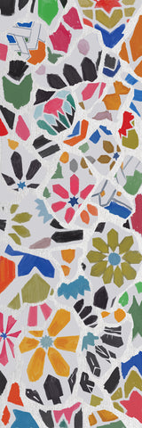 Big Raven Yoga Porcelain Petals Yoga Mat