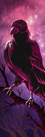 Big Raven Yoga Raven Galaxy Yoga Mat