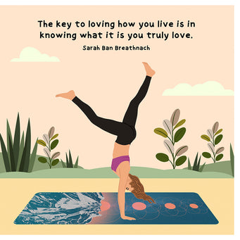 Big Raven Yoga The Key Doodle Card