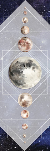 Big Raven Yoga The Moons in the Sky Yoga Mat