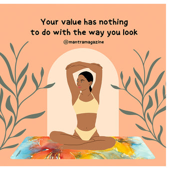 Big Raven Yoga The Way You Look Doodle Card