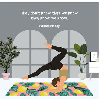 Big Raven Yoga They Don't know Doodle Card